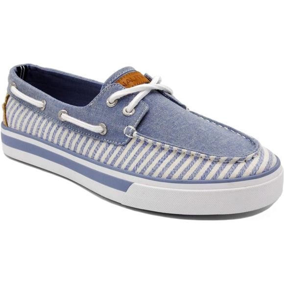 Men's Lace-Up Boat Shoe, Two-Eyelet Casual Loafer, Fashion Sneaker - Galley - Picture 1 of 4